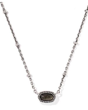 Kendra Scott Mini Elisa Satellite Pendant Necklace - Metallic