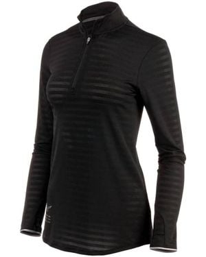 Mizuno Alpha Eco Running Half Zip Sweatshirt - Black