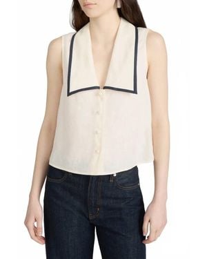 FRAME Cabana Top - Blue