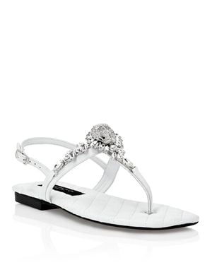 Philipp Plein Sandals - White