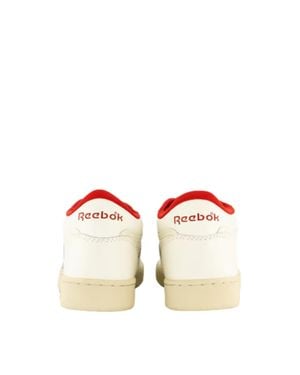 Reebok Club C Mid Ii Vintage Chalk Alabaster Flash Gy9690-Wht - Pink
