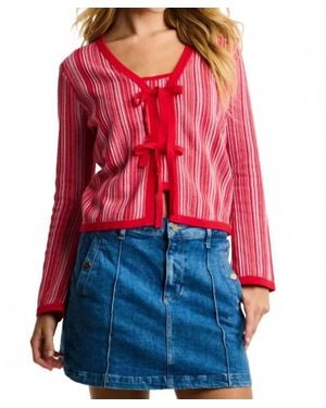 Lisa Todd Sun Kissed Cardigan - Red
