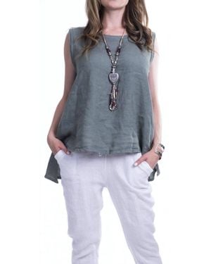 Gigi Moda Gloria Sleeveless Top - Black