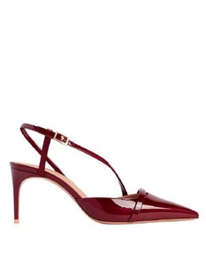Malone Souliers Valeria 70 Pointed-Toe Pumps - Red