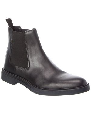 BOSS Calev Leather Boot - Brown