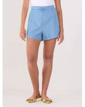 Emily Mccarthy Tailored Short - Blue