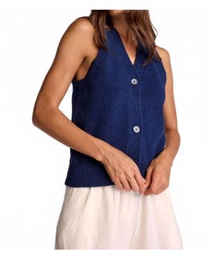 Sundays Zya Sweater Vest - Blue