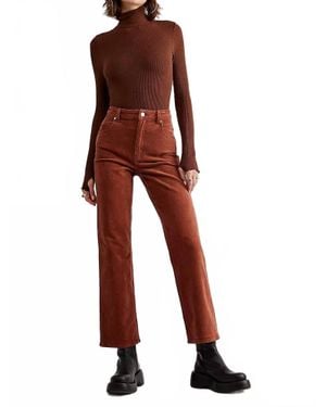 Rolla's Original Straight Cord Pants - Red