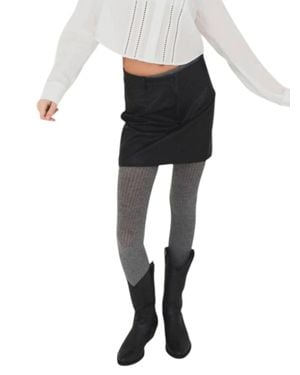 Designers Remix Maya Mini Skirt - Black