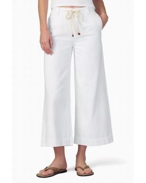 Joe's Jeans Addison Wide Leg Pant - White