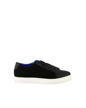 Twelve Style Division Leather/Other Fibers Sneakers - Black