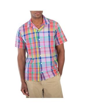 Polo Ralph Lauren Clady Seersucker Classic Check Shirt - Red