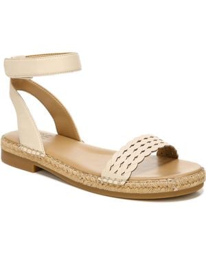 Naturalizer Gionni Faux Leather Slingback Ankle Strap - Metallic