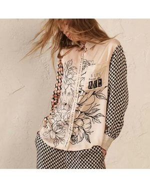 ME 369 Scarlett Shirt - Natural