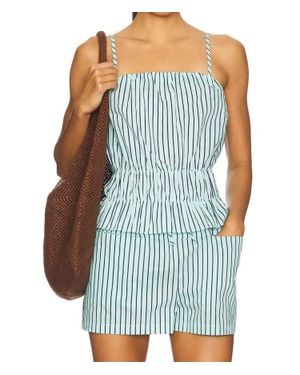 LNA Pali Spaghetti Strap Top - Blue
