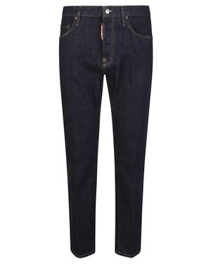 DSquared² 642 Classic Straight Jeans - Blue