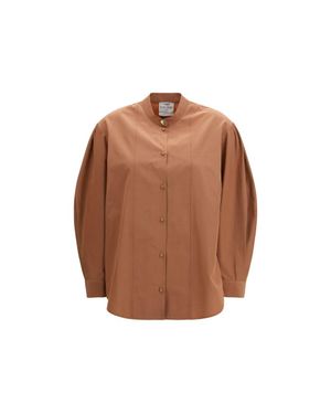 Forte _ Polyester Shirt - Brown