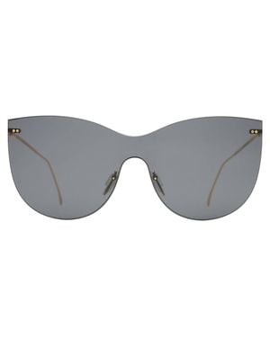 Illesteva Boca Mask Sunglasses - Gray