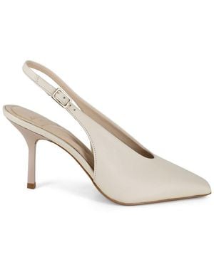 Kenneth Cole Aerial Leather Pump - White