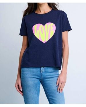 Lisa Todd Love Tee Shirt - Blue