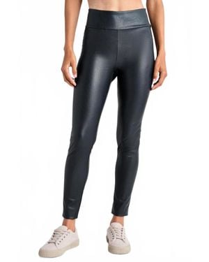 Splendid Vegan Leather Legging - Blue