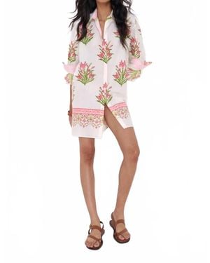 brand: Banjanan Frances Shirt Dress - Multicolor
