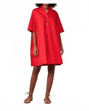 Bellerose Kelly Short Sleeve Dress - Red