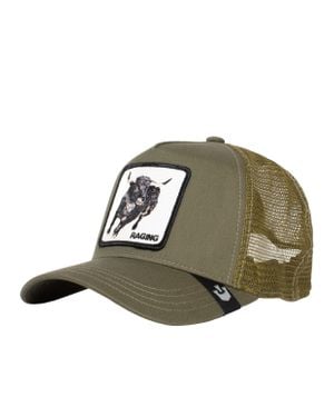 Goorin Bros Road Rage Trucker Hat Raging Bull 101-1033-Oli - Green