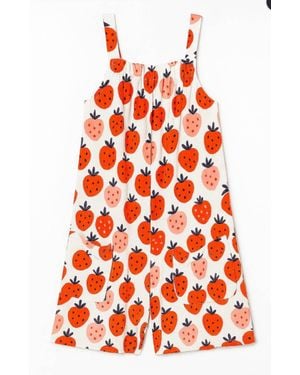 VIGNETTE Girl's Tallulah Romper - Red