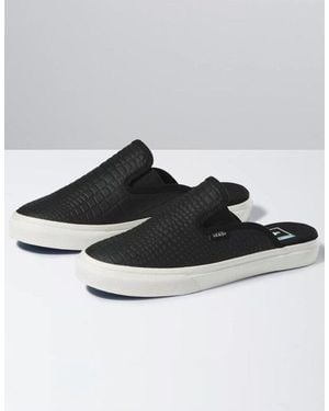 Vans Classic Vn0A4P3Uvye Mule Leather Slip On Casual Shoes Jobb1993 - White