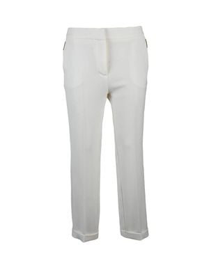 SIMONA CORSELLINI Stretch Pants - Gray
