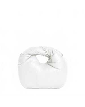 LEMIZ Mello Top Handle Handbag - White