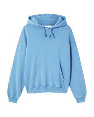 Axel Arigato Cornflower Hoodie With Drop Shoulder - Blue