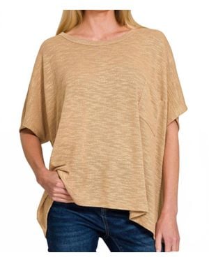 Zenana Wells Tee - Natural