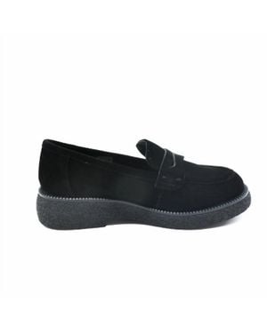 The Flexx Adenike Suede Loafer - Black