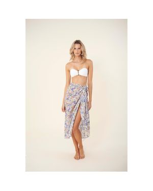 Hale Bob Angelia Voile Pareo - White