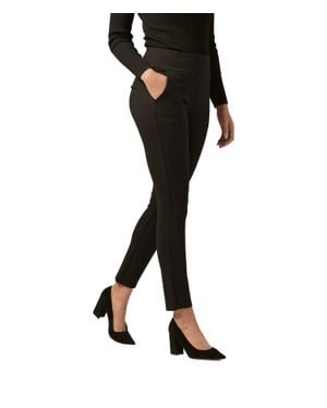 Charlie Paige Curvy Ponte Pant - Black