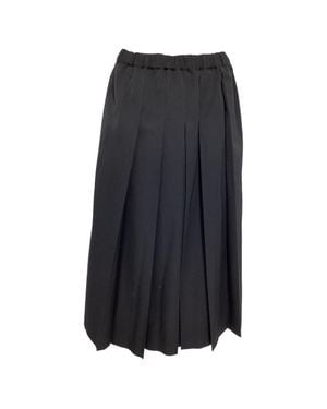 Comme des Garçons Pleated Skirt - Blue