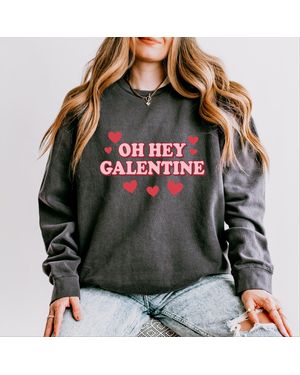 Simply Sage Market Oh Hey Galentine Hearts - Gray