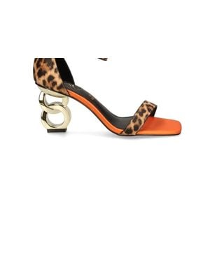 Exe' Lilian 055 Heel Sandal - Black