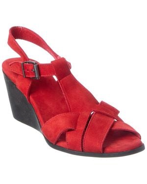 Arche Egypse Leather Sandal - Red