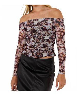 MINKPINK Audrey Mesh Top - Multicolor