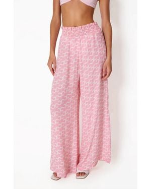 Cin Cin Mission Wide Leg Pants - Pink