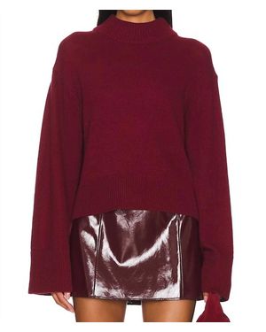 Nia Yvonne Sweater - Red
