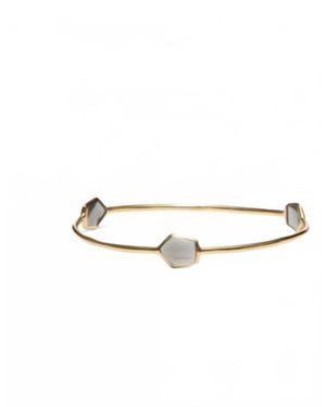 Avenue Chic Vesta Stacking Bangle - White
