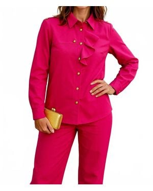 Diva USA Long Sleeve Shirt - Red