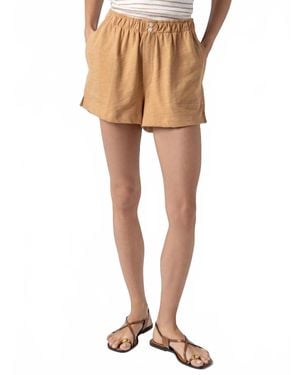 Lilla P Faux Fly Short - Natural