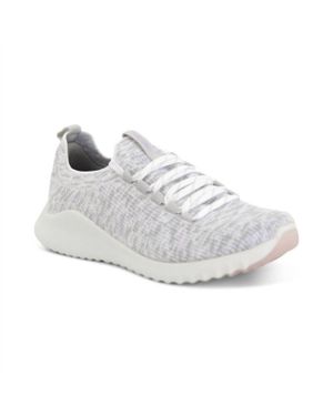 Aetrex Carly Arch Support Sneakers - White