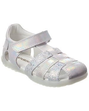 Naturino See Leather Sandal - White