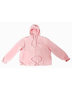 Bally 6301236 Petal Waterproof Hooded Raincoat - Pink